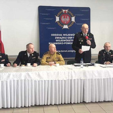 Zarząd Oddziału Wojewódzkiego Związku OSP RP. Zebranie w regionie