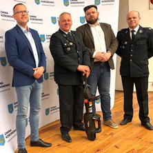 OSP z gminy  Koronowo otrzymały sprzęt w ramach Programu Ochrony Ludności